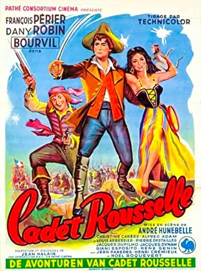 Cadet Rousselle (1954) afişi