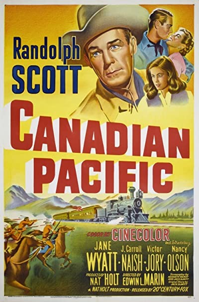 Canadian Pacific (1949) afişi Canadian Pacific (1949) afişi
