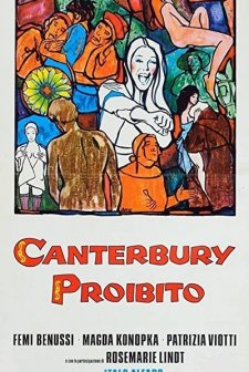 Canterbury Proibito (1972) afişi