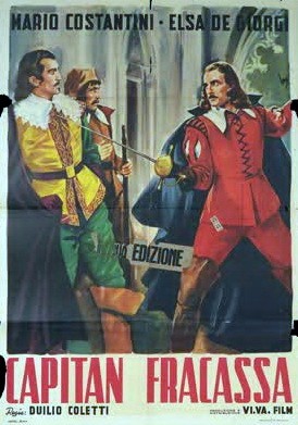 Captain Fracassa (1940) afişi Captain Fracassa (1940) afişi