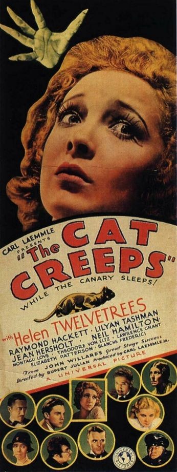 Cat Creeps (1930) afişi Cat Creeps (1930) afişi