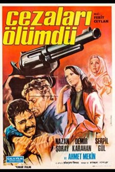 Cezaları Ölümdü (1969) afişi