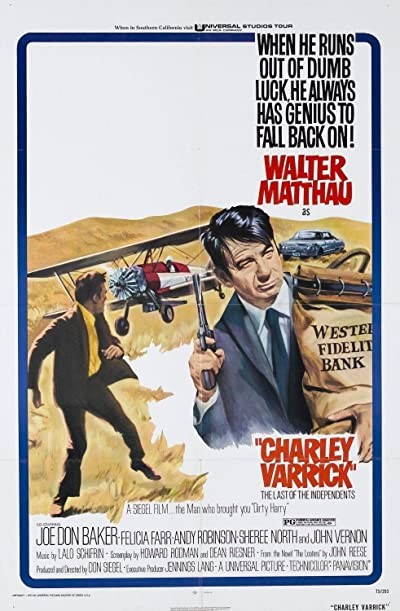 Charley Varrick (1973) afişi Charley Varrick (1973) afişi