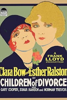 Children Of Divorce (1927) afişi
