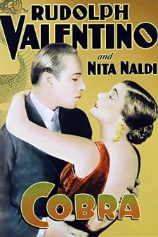 Cobra (1925) afişi
