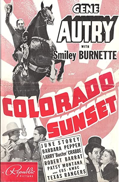 Colorado Sunset (1939) afişi Colorado Sunset (1939) afişi