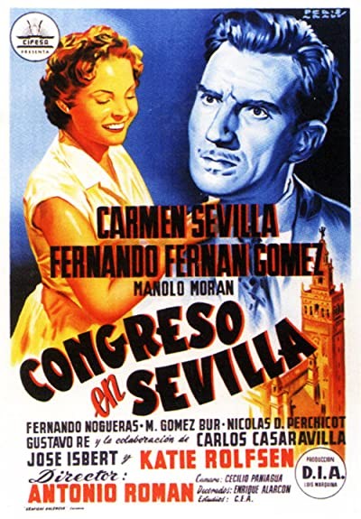 Congreso En Sevilla (1955) afişi Congreso En Sevilla (1955) afişi