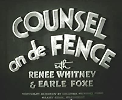 Counsel On De Fence (1934) afişi Counsel On De Fence (1934) afişi