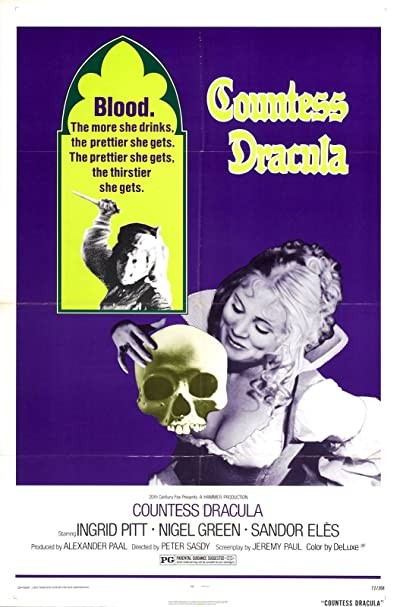 Countess Dracula (1971) afişi Countess Dracula (1971) afişi