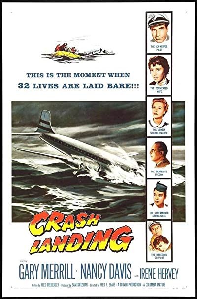 Crash Landing (1958) afişi Crash Landing (1958) afişi