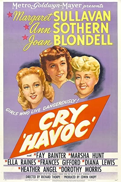 Cry 'Havoc' (1943) afişi Cry 'Havoc' (1943) afişi