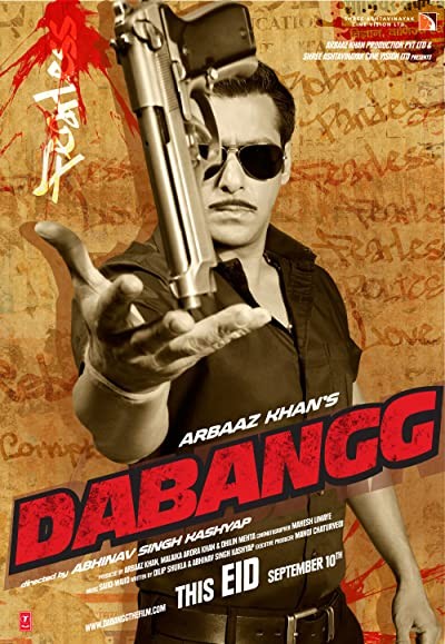 Dabangg (2010) afişi Dabangg (2010) afişi