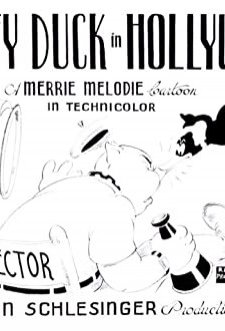 Daffy Duck in Hollywood (1938) afişi