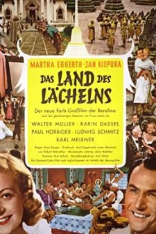 Das Land des Lächelns (1952) afişi