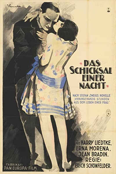Das Schicksal Einer Nacht (1927) afişi Das Schicksal Einer Nacht (1927) afişi