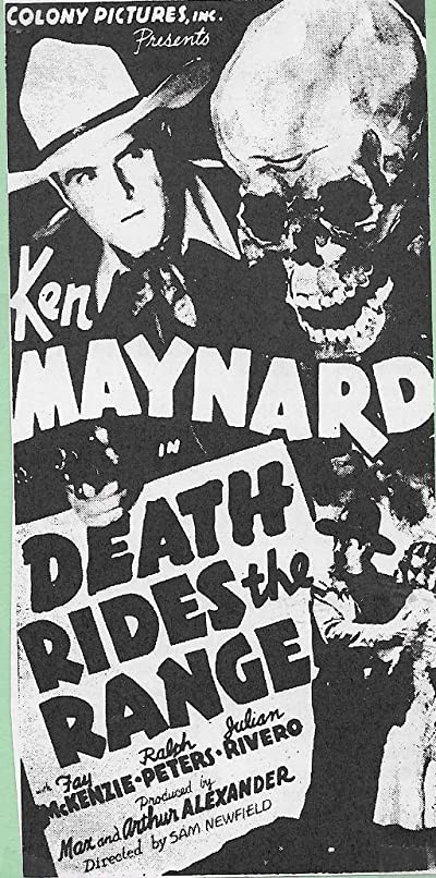 Death Rides The Range (1939) afişi Death Rides The Range (1939) afişi