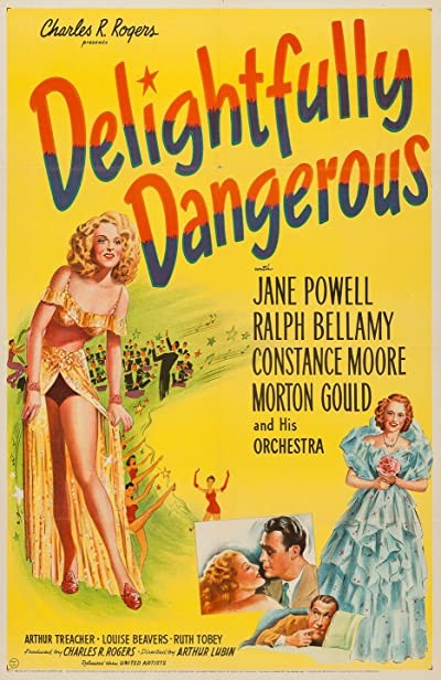 Delightfully Dangerous (1945) afişi Delightfully Dangerous (1945) afişi