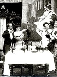 Den Hvide Slavinde (1907) afişi