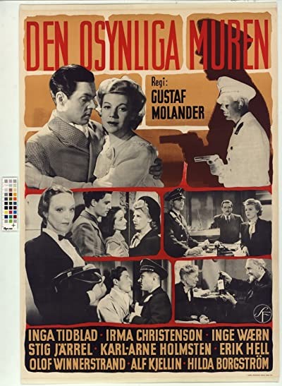 Den Osynliga Muren (1944) afişi Den Osynliga Muren (1944) afişi