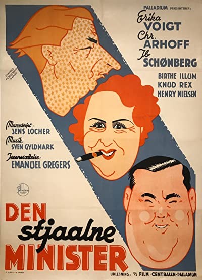 Den Stjaalne Minister (1949) afişi Den Stjaalne Minister (1949) afişi