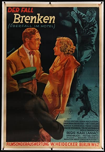 Der Fall Brenken (1934) afişi Der Fall Brenken (1934) afişi