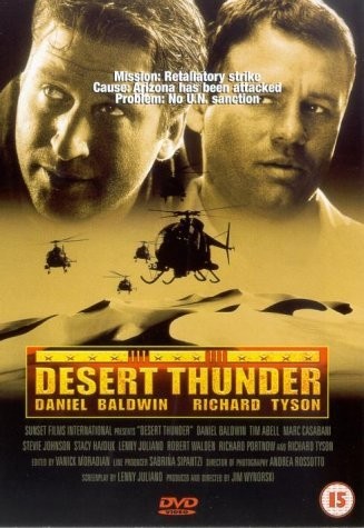 Desert Thunder (1999) afişi Desert Thunder (1999) afişi