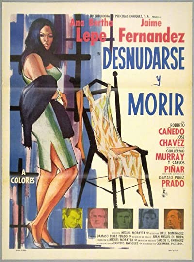 Desnudarse Y Morir (1968) afişi Desnudarse Y Morir (1968) afişi