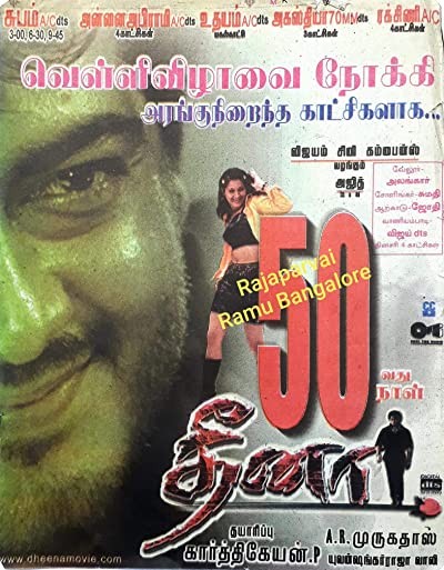 Dheena (2001) afişi Dheena (2001) afişi