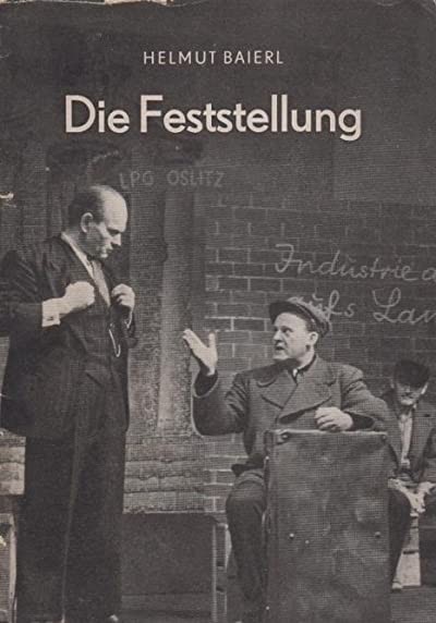 Die Feststellung (1958) afişi Die Feststellung (1958) afişi