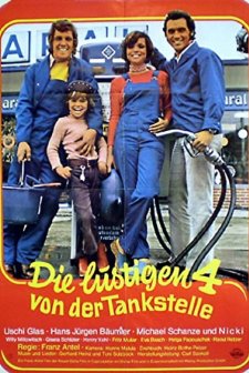 Die Lustigen Vier Von Der Tankstelle (1972) afişi