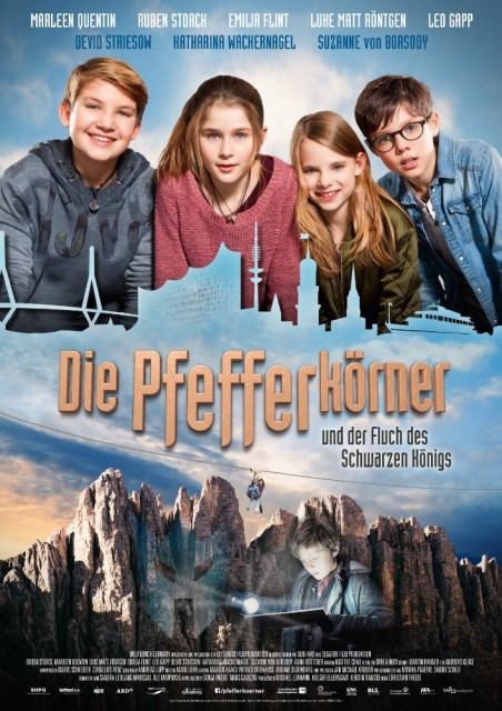 Die Pfefferkörner und der Fluch des schwarzen Königs (2017) afişi Die Pfefferkörner und der Fluch des schwarzen Königs (2017) afişi