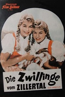 Die Zwillinge Vom Zillertal (1957) afişi