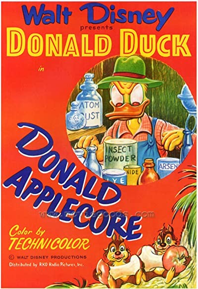 Donald Applecore (1952) afişi Donald Applecore (1952) afişi
