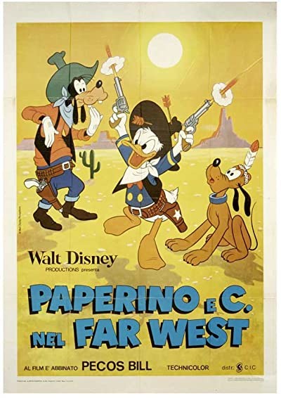 Donald Duck Goes West (1965) afişi Donald Duck Goes West (1965) afişi
