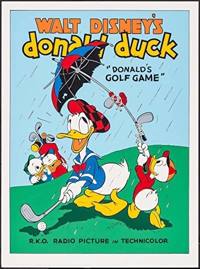 Donald's Golf Game (1938) afişi Donald's Golf Game (1938) afişi