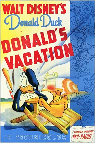 Donald's Vacation (1940) afişi Donald's Vacation (1940) afişi