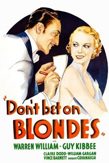 Don't Bet On Blondes (1935) afişi