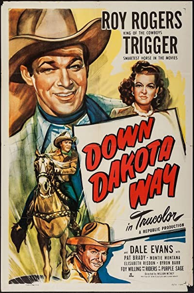 Down Dakota Way (1949) afişi Down Dakota Way (1949) afişi