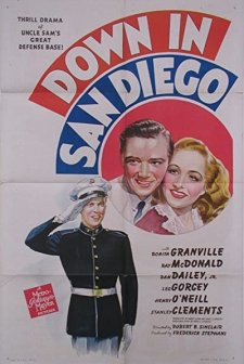 Down In San Diego (1941) afişi