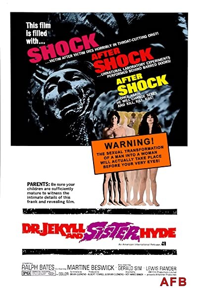 Dr Jekyll & Sister Hyde (1971) afişi Dr Jekyll & Sister Hyde (1971) afişi
