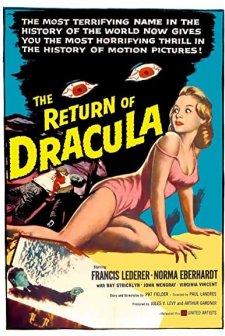 Dracula'nın Dönüşü (1958) afişi
