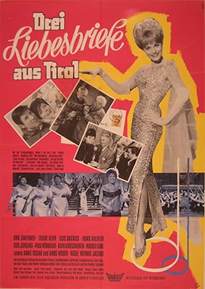 Drei Liebesbriefe Aus Tirol (1962) afişi Drei Liebesbriefe Aus Tirol (1962) afişi