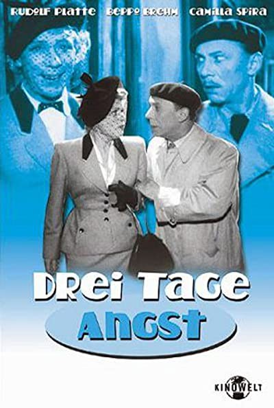 Drei Tage Angst (1952) afişi Drei Tage Angst (1952) afişi