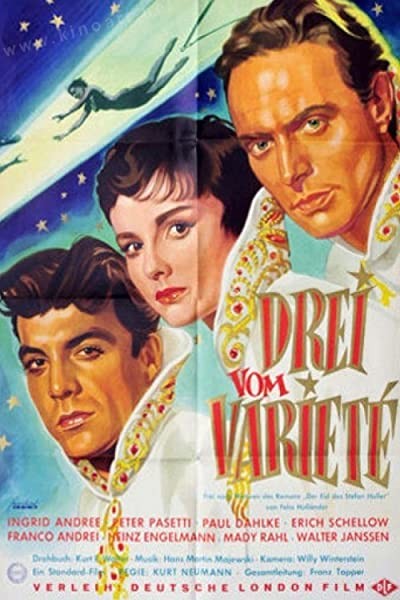 Drei Vom Varieté (1954) afişi Drei Vom Varieté (1954) afişi