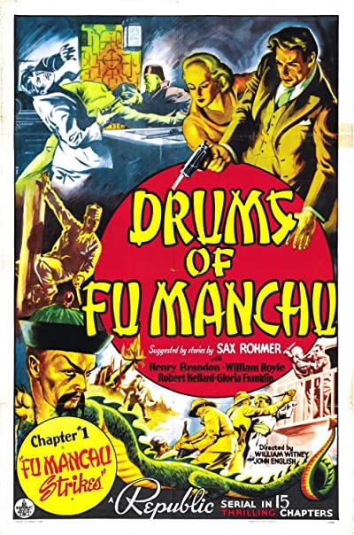 Drums Of Fu Manchu (1940) afişi Drums Of Fu Manchu (1940) afişi