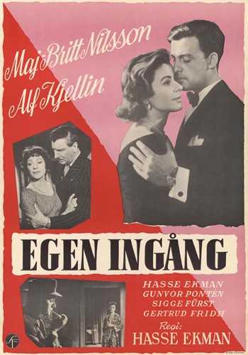 Egen Ingång (1956) afişi Egen Ingång (1956) afişi