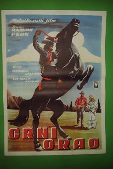El águila Negra (1954) afişi