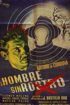 El hombre sin rostro (1950) afişi