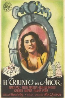 El Triunfo Del Amor (1943) afişi