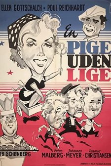 En Pige Uden Lige (1943) afişi